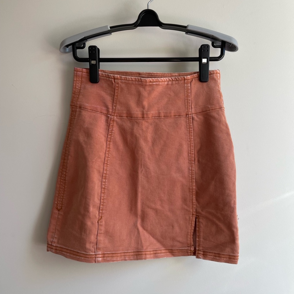 Free People Stretch Mini Skirt